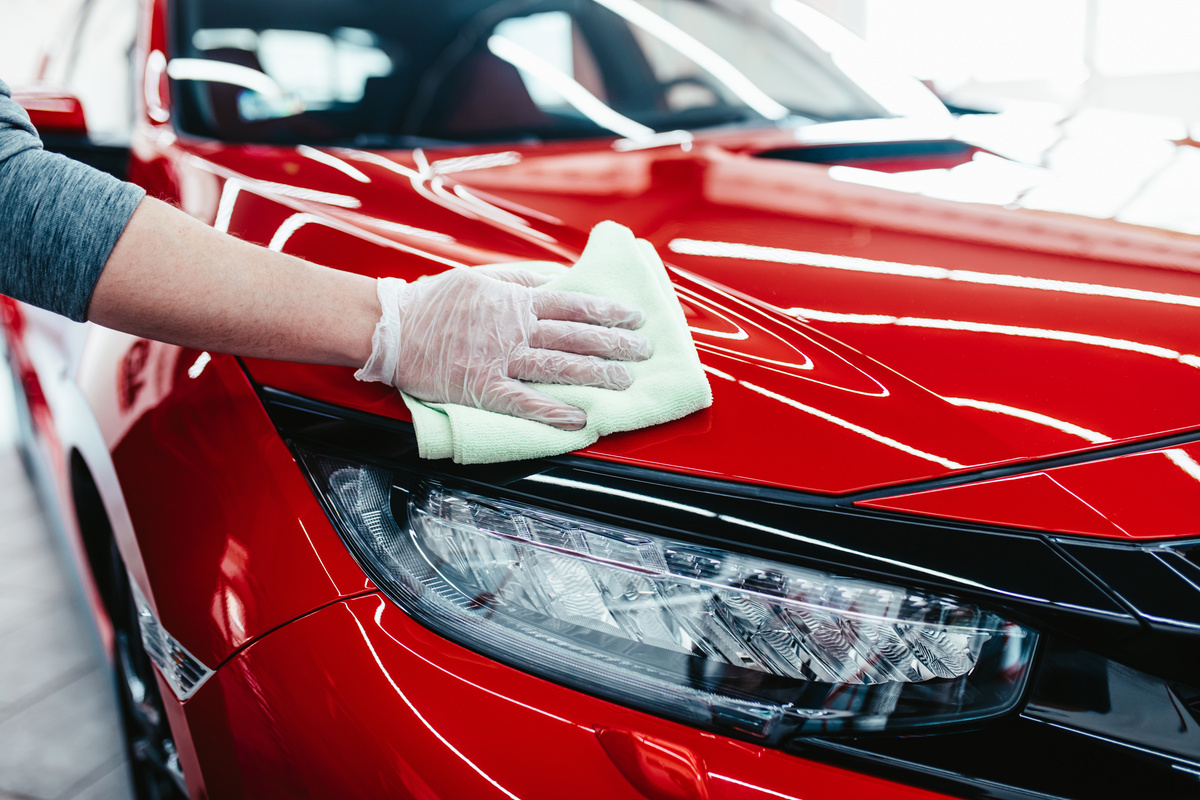 Vitrificação de pintura automotiva